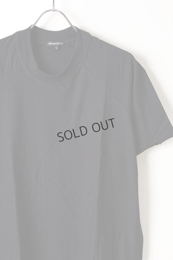 画像3: {SOLD}ANN DEMEULEMEESTER アンドゥムルメステール T-SHIRT UNICOTTON WHITE{1901-3806-240-099-BLK-AIS} (3)