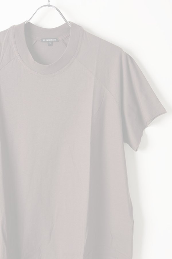 画像3:   ANN DEMEULEMEESTER アンドゥムルメステール T-SHIRT UNICOTTON WHITE {1901-3806-240-060-MUD-AIS}  :19013806240MUD-S  (3)