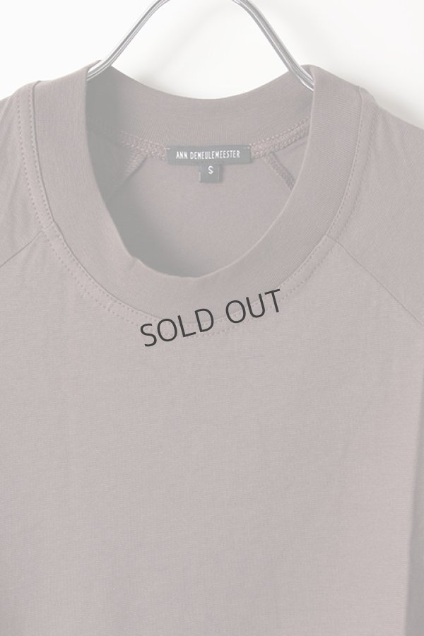 画像4: {SOLD}ANN DEMEULEMEESTER アンドゥムルメステール T-SHIRT UNICOTTON WHITE{1901-3806-240-060-MUD-AIS} (4)
