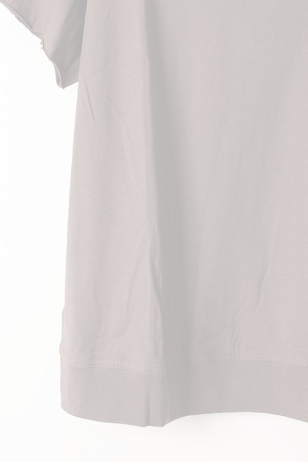 画像5:   ANN DEMEULEMEESTER アンドゥムルメステール T-SHIRT UNICOTTON WHITE {1901-3806-240-060-MUD-AIS}  :19013806240MUD-S  (5)