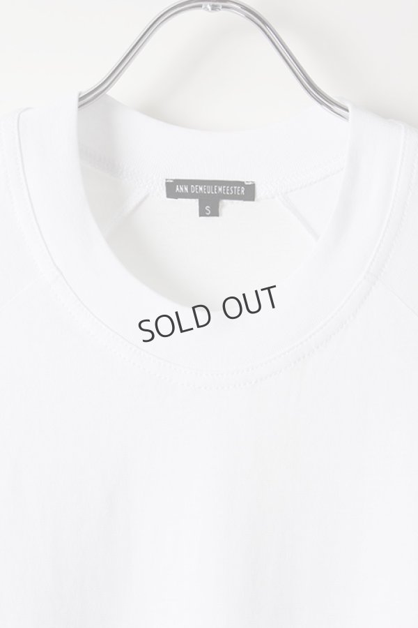 画像4: {SOLD}ANN DEMEULEMEESTER アンドゥムルメステール T-SHIRT UNICOTTON WHITE{1901-3806-240-001-WHT-AIS} (4)