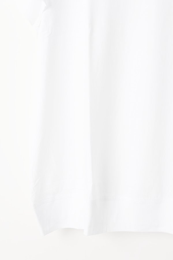 画像5:   ANN DEMEULEMEESTER アンドゥムルメステール T-SHIRT UNICOTTON WHITE {1901-3806-240-001-WHT-AIS}  :19013806240WHT-S  (5)