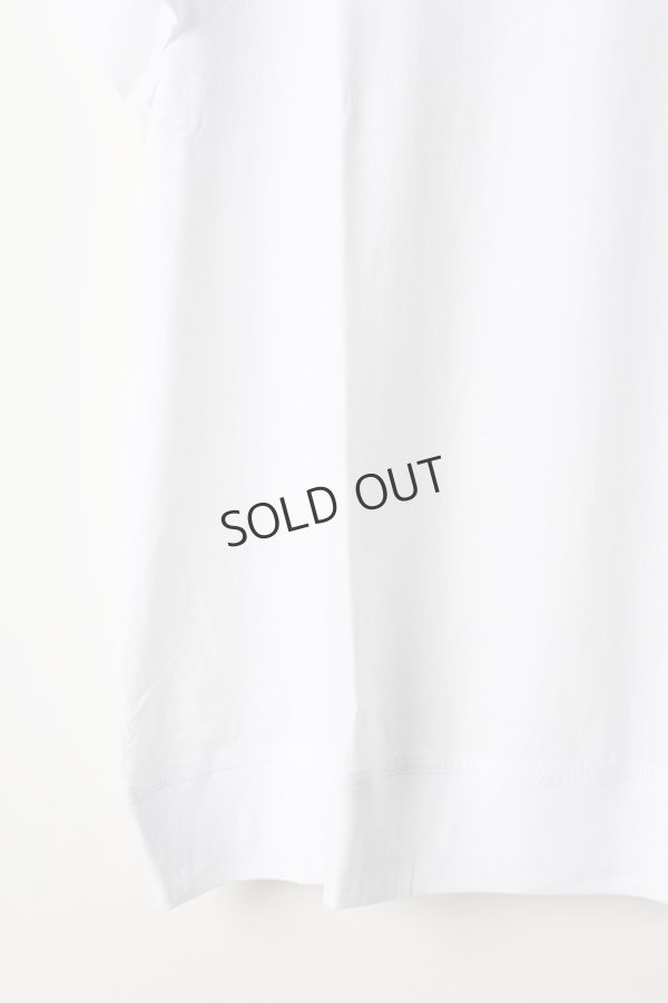 画像5: {SOLD}ANN DEMEULEMEESTER アンドゥムルメステール T-SHIRT UNICOTTON WHITE{1901-3806-240-001-WHT-AIS} (5)
