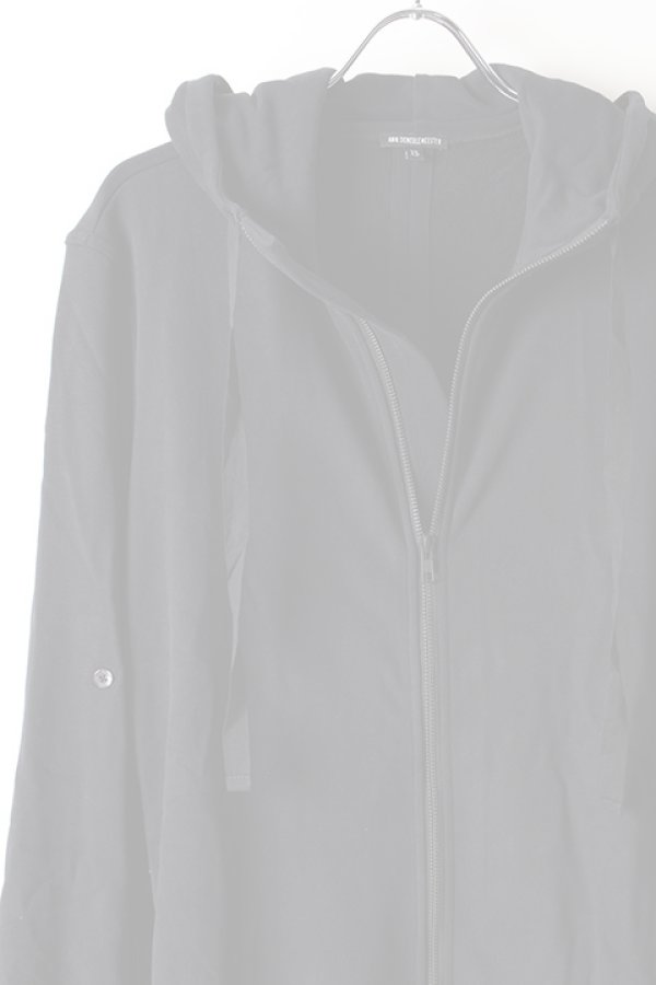 画像3:   ANN DEMEULEMEESTER アンドゥムルメステール HOODIE GRIMM BLACK {1901-3816-225-099-BLK-AIS}  :19013816225BLK-XS  (3)