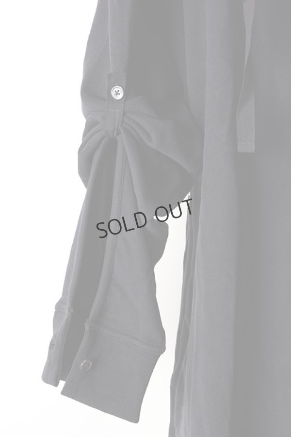 画像4: {SOLD}ANN DEMEULEMEESTER アンドゥムルメステール HOODIE GRIMM BLACK{1901-3816-225-099-BLK-AIS} (4)