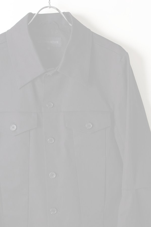 画像3:   ANN DEMEULEMEESTER アンドゥムルメステール JACKET GREENWOOD BLACK {1907-3006-160-099-BLK-AIS}  :19073006160BLK-XS  (3)