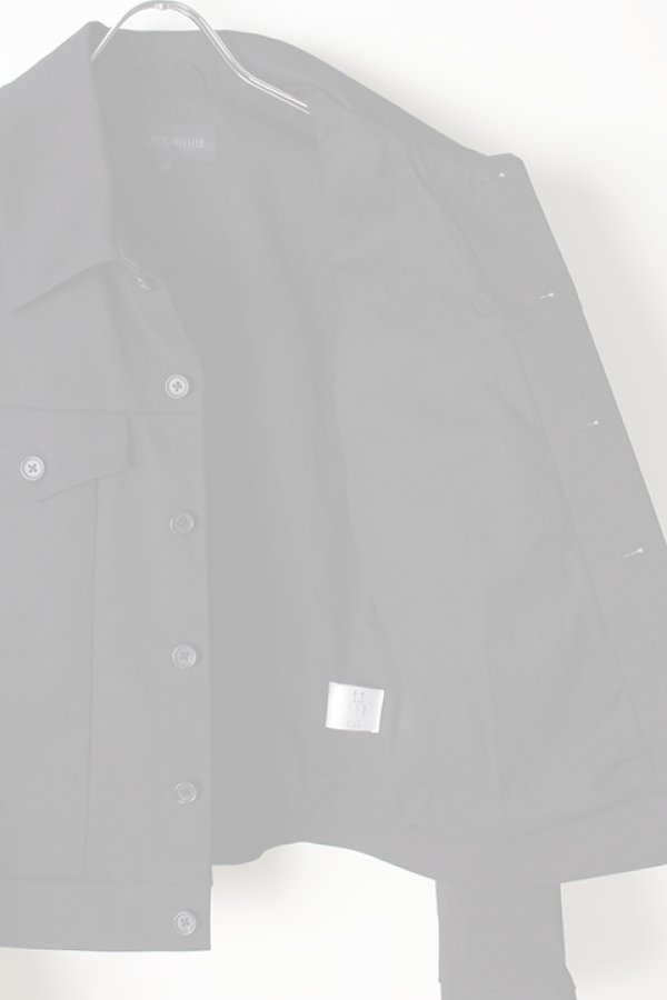 画像5:   ANN DEMEULEMEESTER アンドゥムルメステール JACKET GREENWOOD BLACK {1907-3006-160-099-BLK-AIS}  :19073006160BLK-XS  (5)