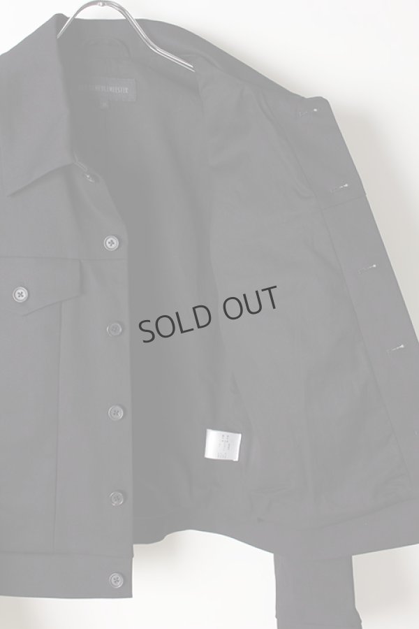 画像5: {SOLD}ANN DEMEULEMEESTER アンドゥムルメステール JACKET GREENWOOD BLACK{1907-3006-160-099-BLK-AIS} (5)