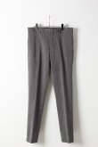 画像1: ANN DEMEULEMEESTER アンドゥムルメステール TROUSERS KENSINGTON{1907-3400-175-005-ECRBLK-AIS} (1)