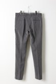 画像2: ANN DEMEULEMEESTER アンドゥムルメステール TROUSERS KENSINGTON{1907-3400-175-005-ECRBLK-AIS} (2)