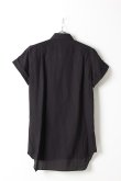 画像2: {SOLD}ANN DEMEULEMEESTER アンドゥムルメステール SHIRT JOAN{1907-3600-162-099-BLK-AIS} (2)