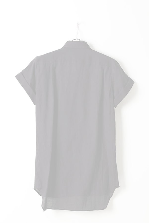 画像2:   ANN DEMEULEMEESTER アンドゥムルメステール SHIRT JOAN {1907-3600-162-099-BLK-AIS}  :19073600162BLK-S  (2)