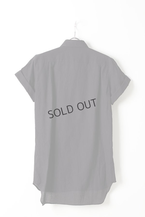 画像2: {SOLD}ANN DEMEULEMEESTER アンドゥムルメステール SHIRT JOAN{1907-3600-162-099-BLK-AIS} (2)