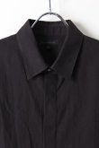 画像3: {SOLD}ANN DEMEULEMEESTER アンドゥムルメステール SHIRT JOAN{1907-3600-162-099-BLK-AIS} (3)