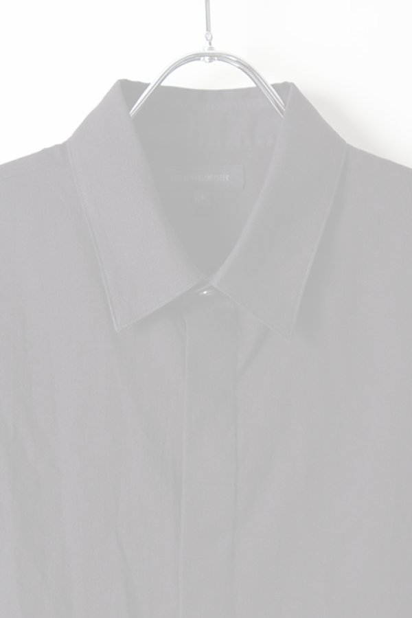 画像3:   ANN DEMEULEMEESTER アンドゥムルメステール SHIRT JOAN {1907-3600-162-099-BLK-AIS}  :19073600162BLK-S  (3)