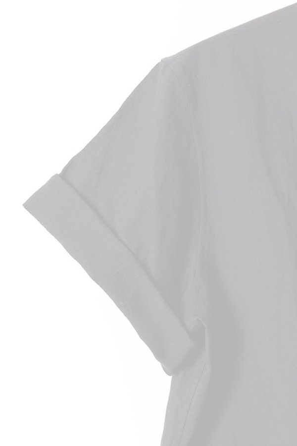 画像4:   ANN DEMEULEMEESTER アンドゥムルメステール SHIRT JOAN {1907-3600-162-099-BLK-AIS}  :19073600162BLK-S  (4)