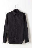 画像1: {SOLD}ANN DEMEULEMEESTER アンドゥムルメステール SHIRT BYRON{1907-3604-128-099-BLK-AIS} (1)