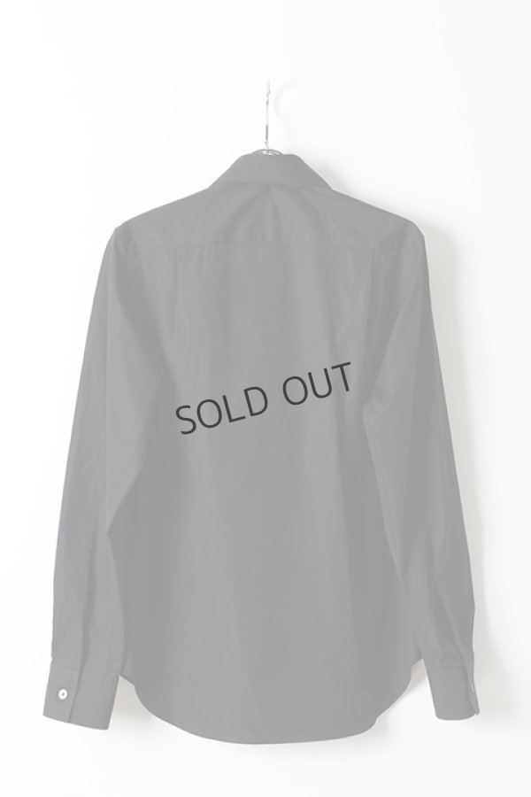 画像2: {SOLD}ANN DEMEULEMEESTER アンドゥムルメステール SHIRT BYRON{1907-3604-128-099-BLK-AIS} (2)