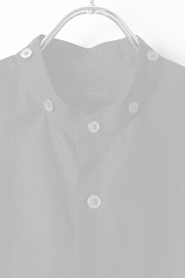 画像5:  {SOLD} ANN DEMEULEMEESTER アンドゥムルメステール SHIRT BYRON {1907-3604-128-099-BLK-AIS}  :19073604128BLK  (5)