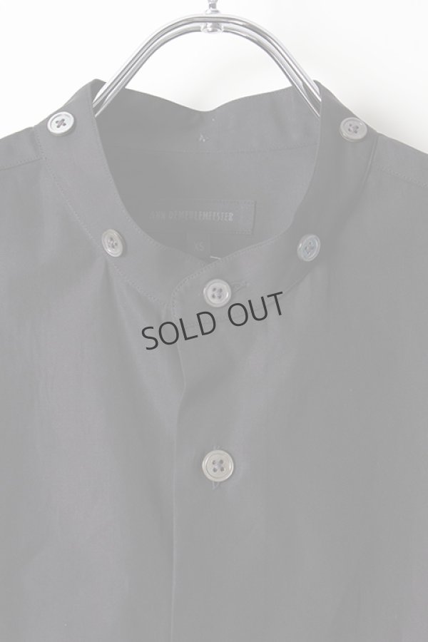 画像5: {SOLD}ANN DEMEULEMEESTER アンドゥムルメステール SHIRT BYRON{1907-3604-128-099-BLK-AIS} (5)