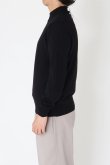 画像4: MORGANO モルガーノ エクストラファインメリノウール 12ゲージ モックネックニット{-BFA} (4)