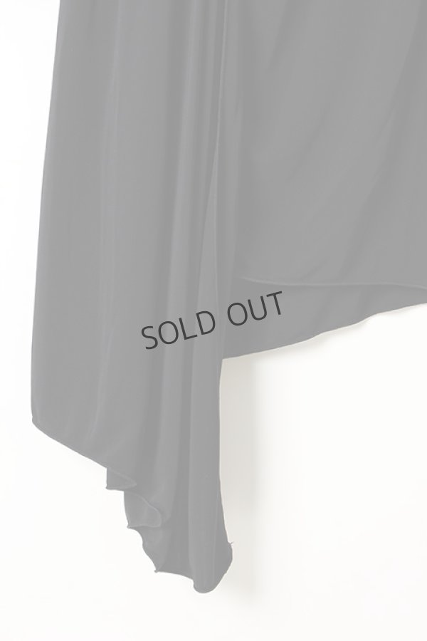 画像3: {SOLD}CoSTUME NATIONAL コスチュームナショナル ドレープ長袖ワンピース{-AIS} (3)