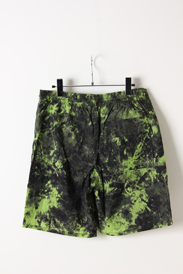 画像2: 【 50%OFF セール31,900円→15,950円】 roarguns ロアーガンズ "★★★RGS"EMBROIDERY NYLON WASHER HANK DYE SHORTS(水着){-AIS} (2)
