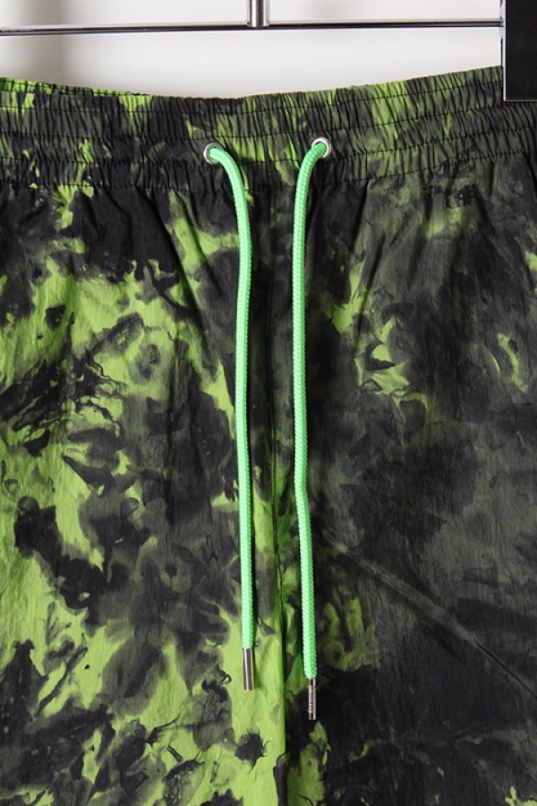 画像4: 【 50%OFF セール31,900円→15,950円】 roarguns ロアーガンズ "★★★RGS"EMBROIDERY NYLON WASHER HANK DYE SHORTS(水着){-AIS} (4)