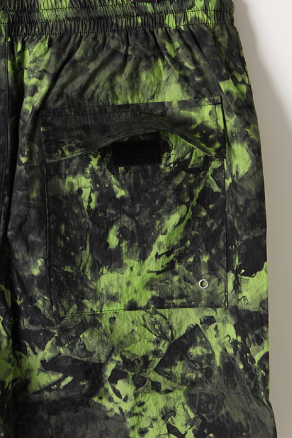画像5: 【 50%OFF セール31,900円→15,950円】 roarguns ロアーガンズ "★★★RGS"EMBROIDERY NYLON WASHER HANK DYE SHORTS(水着){-AIS} (5)