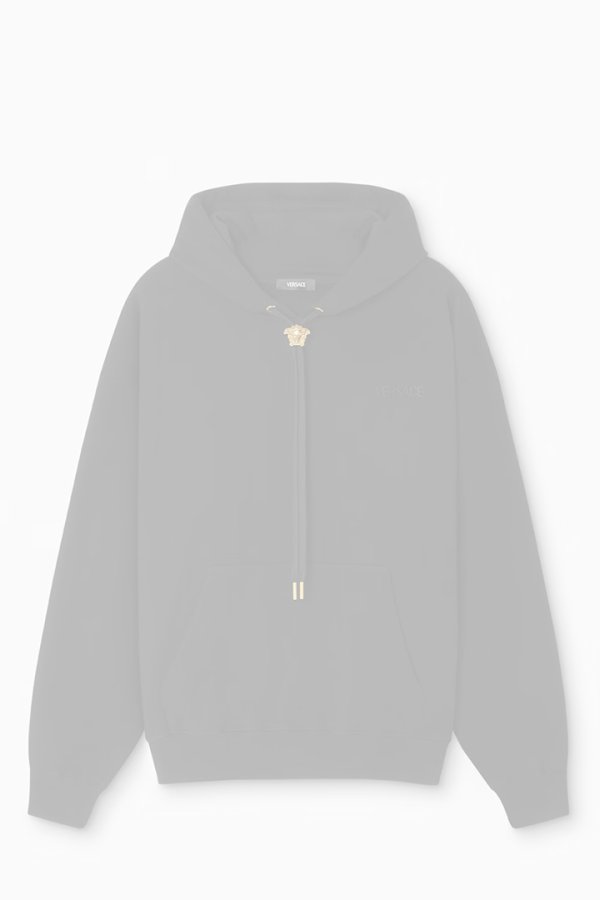 画像1:   VERSACE ヴェルサーチ ラ メドゥーサ フーディ {1008661-1A06213_1B000-BDA}  :1A06213-1B000  (1)