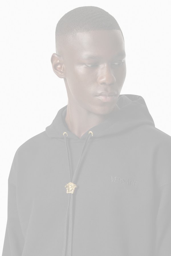 画像3:   VERSACE ヴェルサーチ ラ メドゥーサ フーディ {1008661-1A06213_1B000-BDA}  :1A06213-1B000  (3)