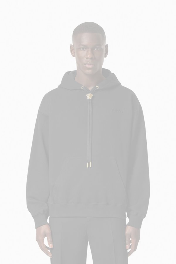 画像4:   VERSACE ヴェルサーチ ラ メドゥーサ フーディ {1008661-1A06213_1B000-BDA}  :1A06213-1B000  (4)