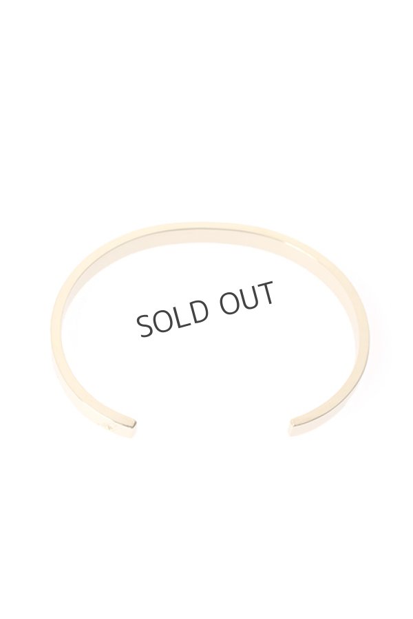 画像5: {SOLD}Taro Washimi タロウ ワシミ 鷲見太郎 K18 M arabesque design 5mm bangle{WT-BRACELET-119-BJS} (5)