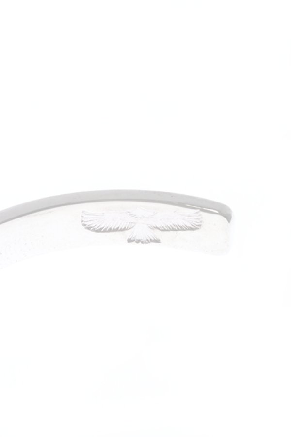 画像3:  {SOLD} Taro Washimi タロウ ワシミ 鷲見太郎 Ｍ arabesque design 5mm bangle {-BEA}  :1ADB5M-F  (3)