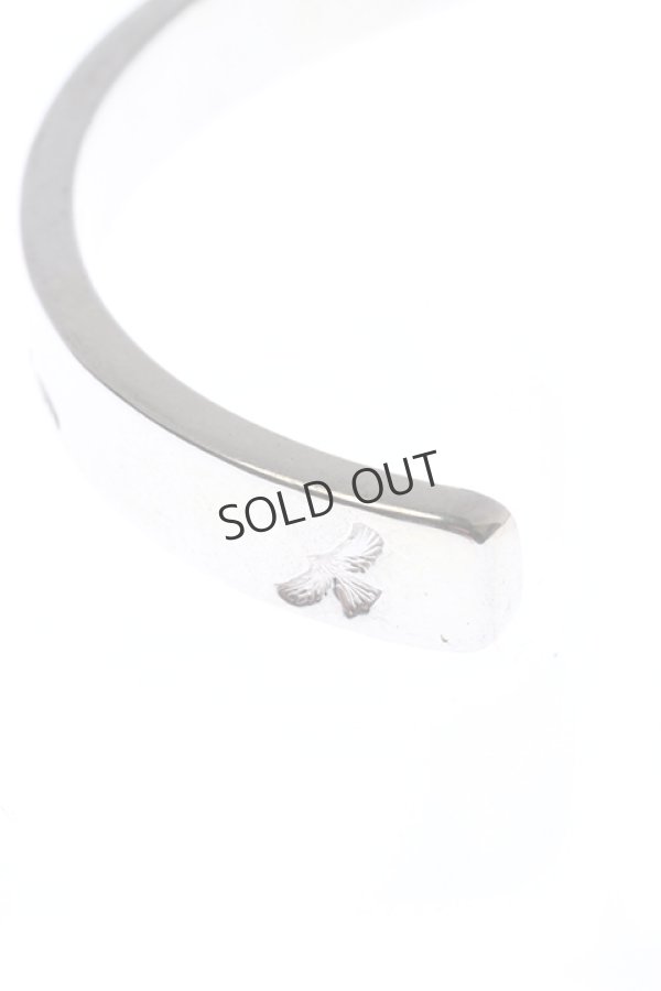 画像4: {SOLD}Taro Washimi タロウ ワシミ 鷲見太郎 M arabesque design 5mm bangle{-BCS} (4)