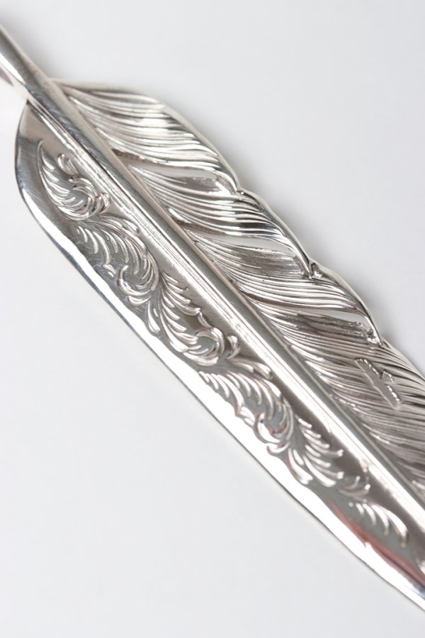 画像3: Taro Washimi タロウ ワシミ 鷲見太郎 L arabesque flight feather 01{-BES} (3)