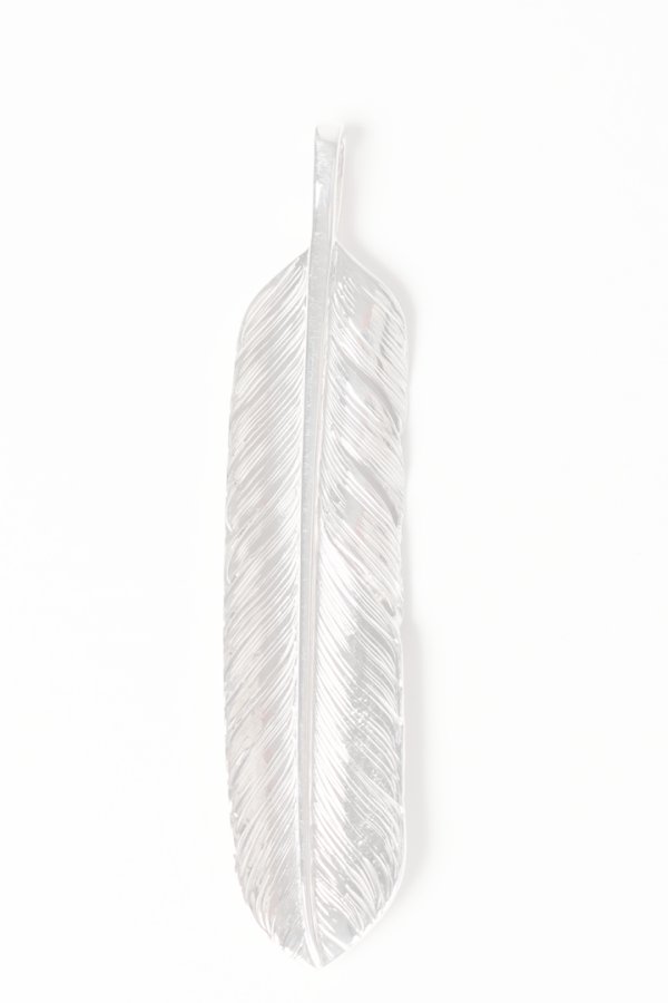 画像2:  {SOLD} Taro Washimi タロウ ワシミ 鷲見太郎 L arabesque flight feather 02 {-BES}  {E-31}  :1AFFL02-F  (2)
