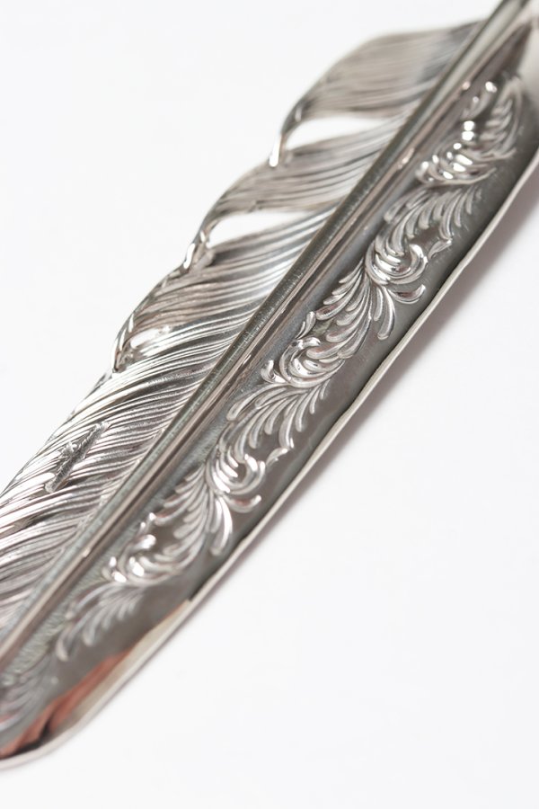 画像3: Taro Washimi タロウ ワシミ 鷲見太郎 L arabesque flight feather 02{-BES} (3)