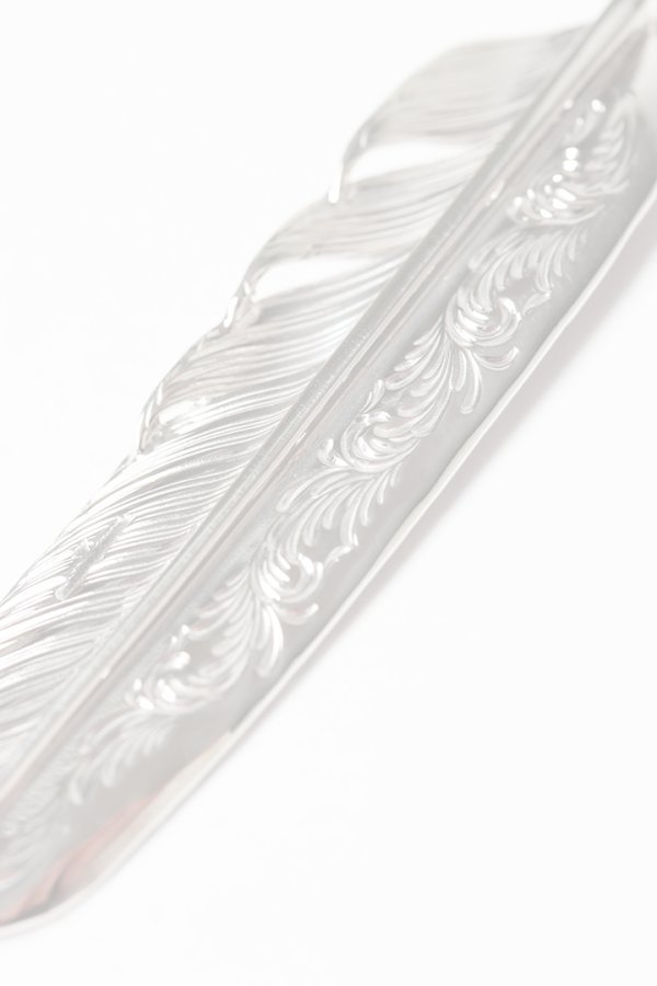 画像3:  {SOLD} Taro Washimi タロウ ワシミ 鷲見太郎 L arabesque flight feather 02 {-BES}  {E-31}  :1AFFL02-F  (3)