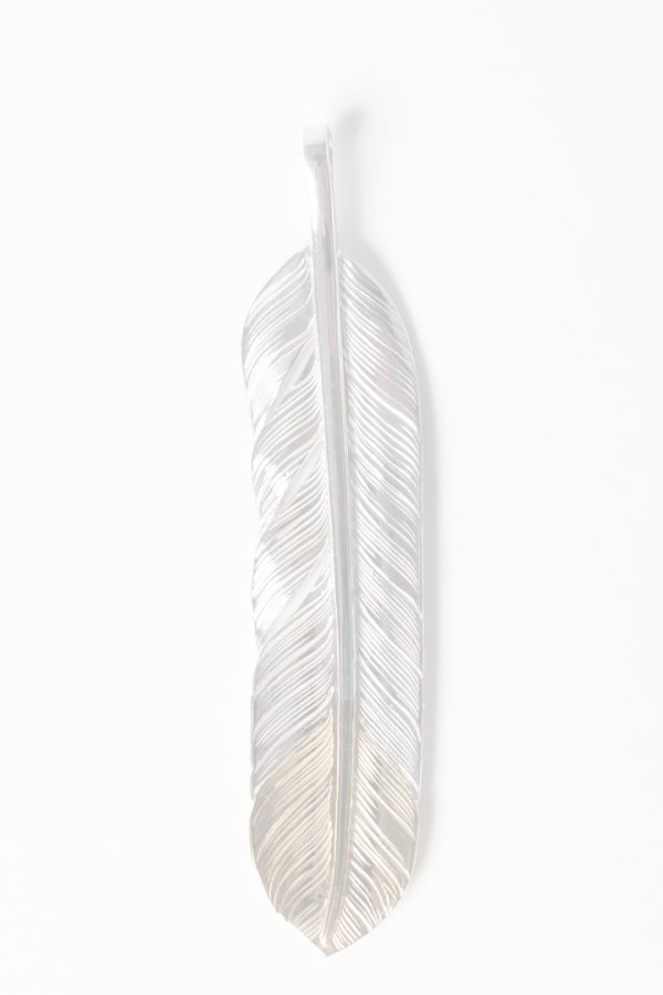 画像2:  {SOLD} Taro Washimi タロウ ワシミ 鷲見太郎 L flight feather K18 top 01 {-BES}  {E-42}  :1FFL01-TYG-F  (2)