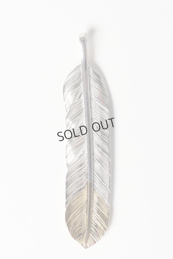 画像2: Taro Washimi タロウ ワシミ 鷲見太郎 L flight feather K18 top 01{-BES} (2)