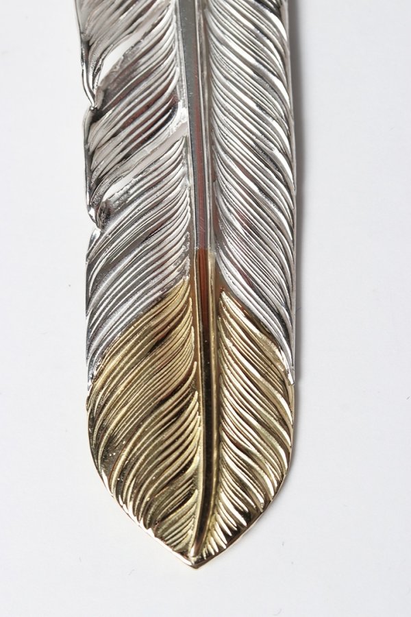 画像4: Taro Washimi タロウ ワシミ 鷲見太郎 L flight feather K18 top 02{-BES} (4)