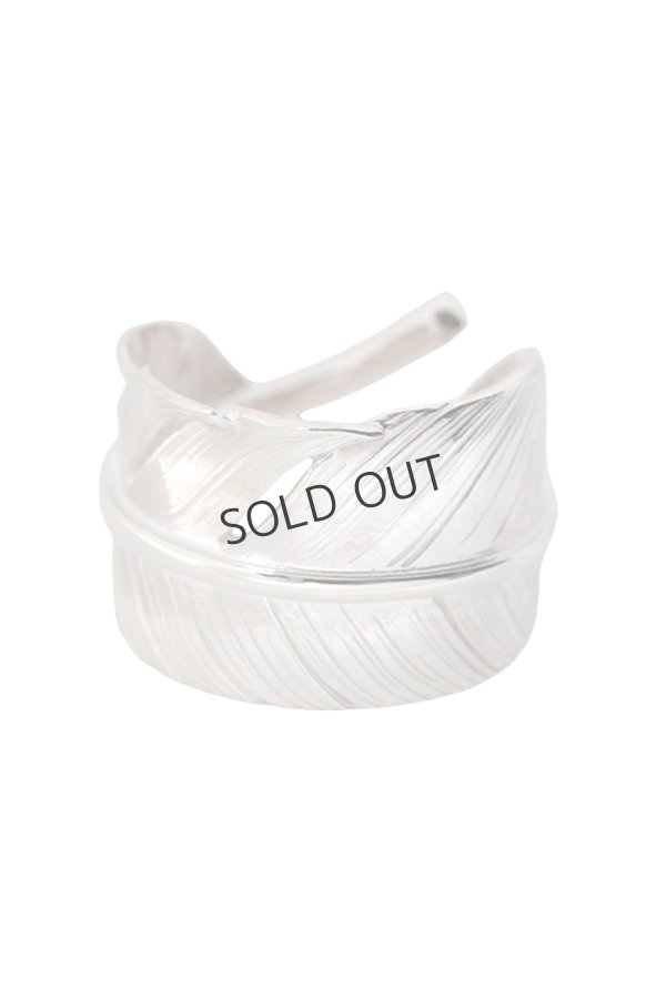 画像1: Taro Washimi タロウ ワシミ 鷲見太郎 L feather ring 01{WT20260407-30-BFS} (1)