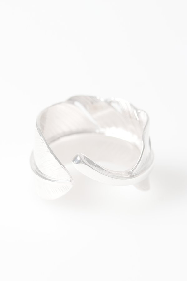 画像2:   Taro Washimi タロウ ワシミ 鷲見太郎 L feather ring 01 {WT20260407-30-BFS}  :1FRL01-20  (2)