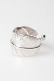 画像4: Taro Washimi タロウ ワシミ 鷲見太郎 L feather ring 01{WT20260407-30-BFS} (4)