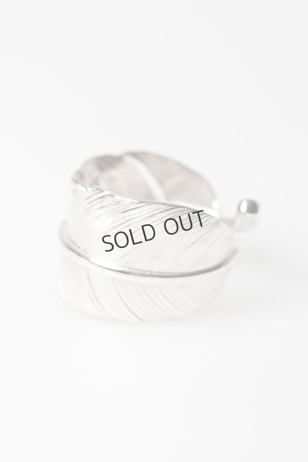 画像4: Taro Washimi タロウ ワシミ 鷲見太郎 L feather ring 01{WT20260407-30-BFS} (4)