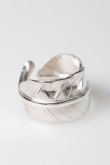 画像5: Taro Washimi タロウ ワシミ 鷲見太郎 L feather ring 01{WT20260407-30-BFS} (5)