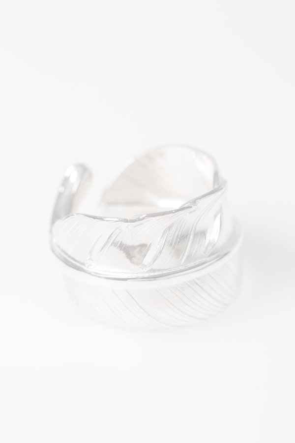 画像5:   Taro Washimi タロウ ワシミ 鷲見太郎 L feather ring 01 {WT20260407-30-BFS}  :1FRL01-20  (5)