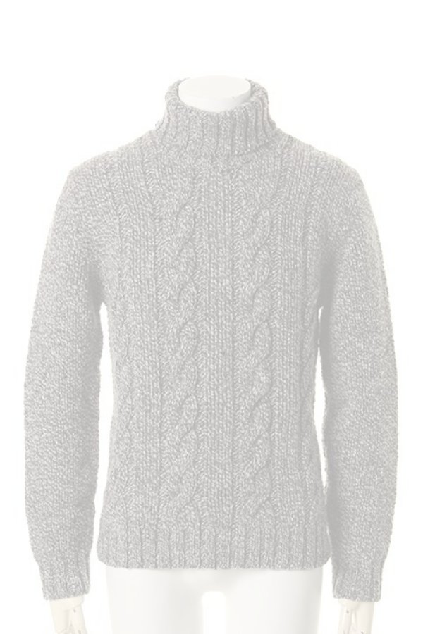 画像1:  {SOLD} ETRO エトロ T-NECK MARL NATURNS{1M731-9651-0003-AGA} (1)