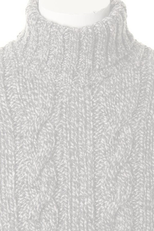 画像4:  {SOLD} ETRO エトロ T-NECK MARL NATURNS{1M731-9651-0003-AGA} (4)